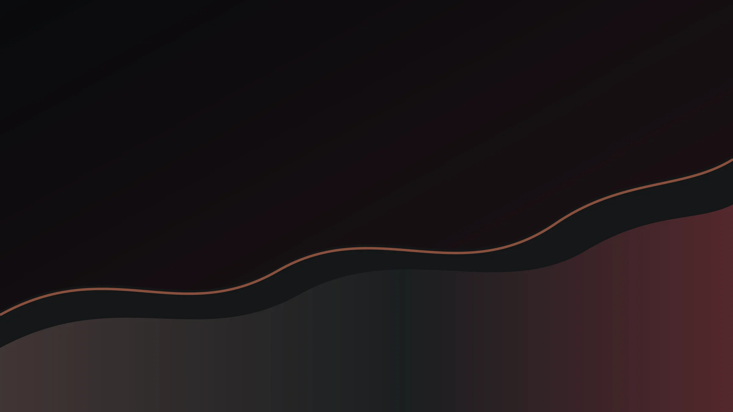 Wide abstract desktop wallpaper of layered basalt and muted burgundy light